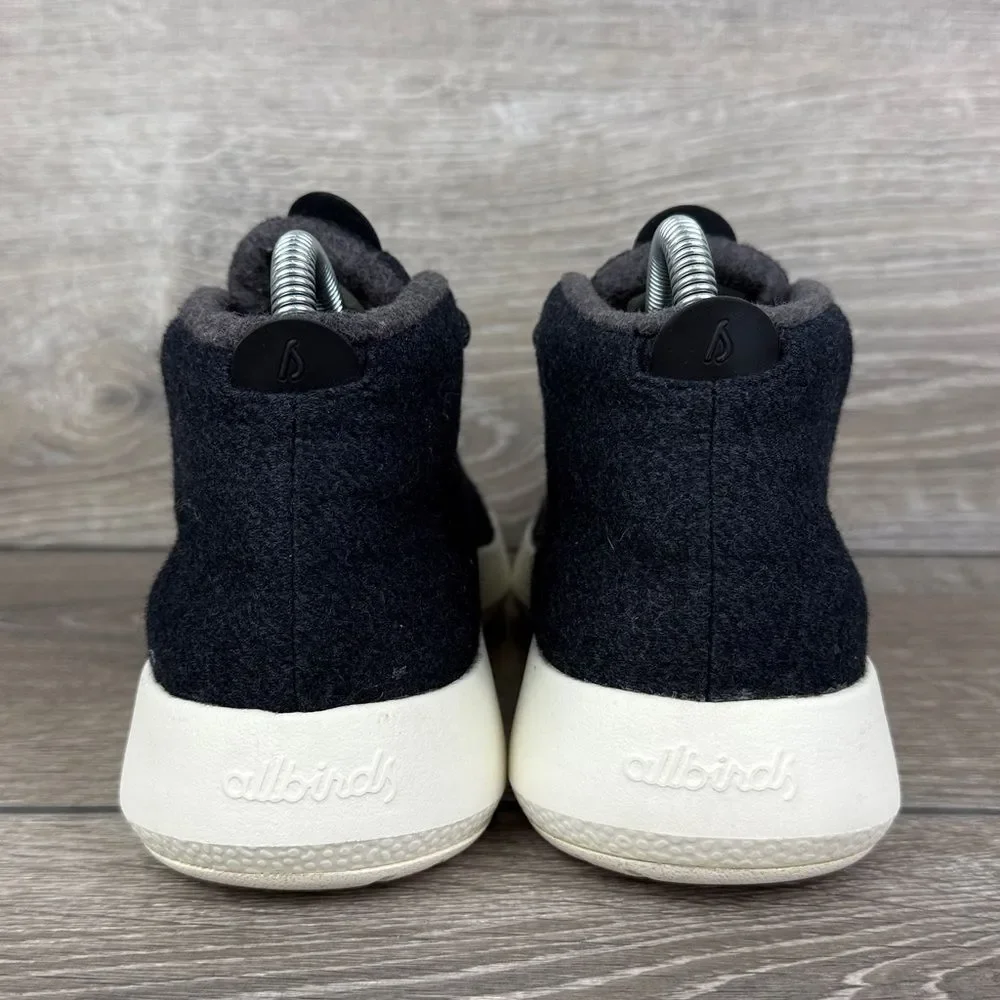 Allbirds Wool Runner Up Mizzle Hi Top Women’s Sz 8 Indigo Blue Lace Up Sneakers